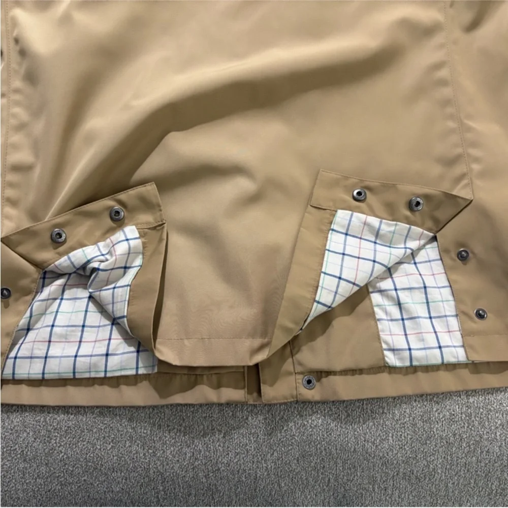 Brooks Brothers 346 Tan Field Jacket Water Repellent Barn Coat XL